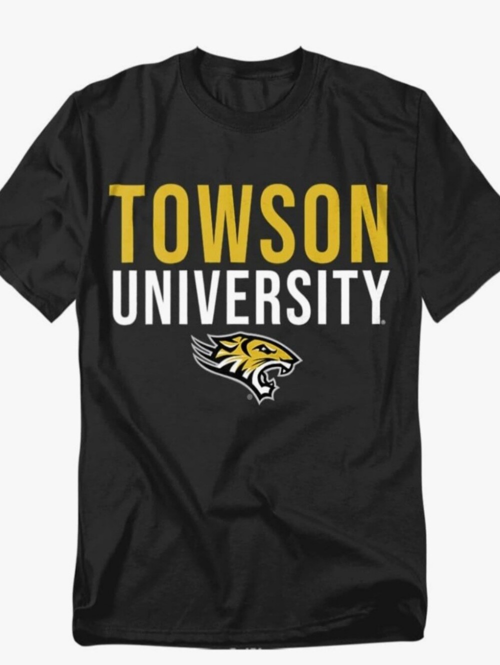 Towson University Tigers Unisex Adult Large Licensed T Shirt New